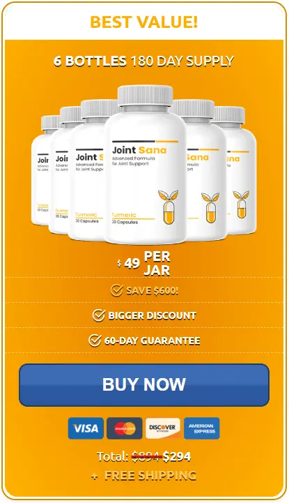 Buy Joint Sana 6 Bottle